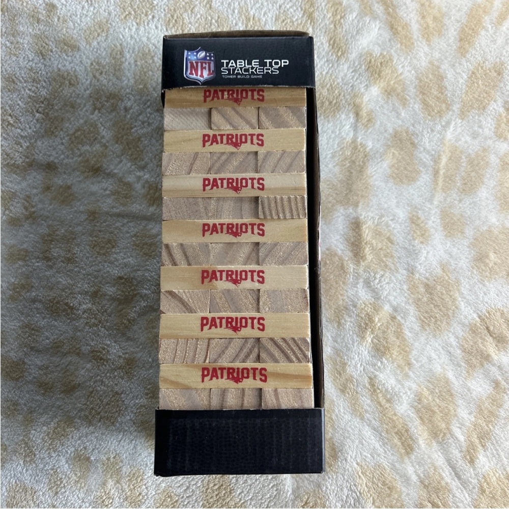 Patriots Table Top Stackers Game